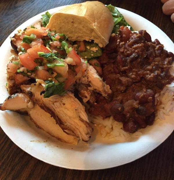 Paniolo Kauai, HI Santa Maria BBQ Chicken Breast Plate